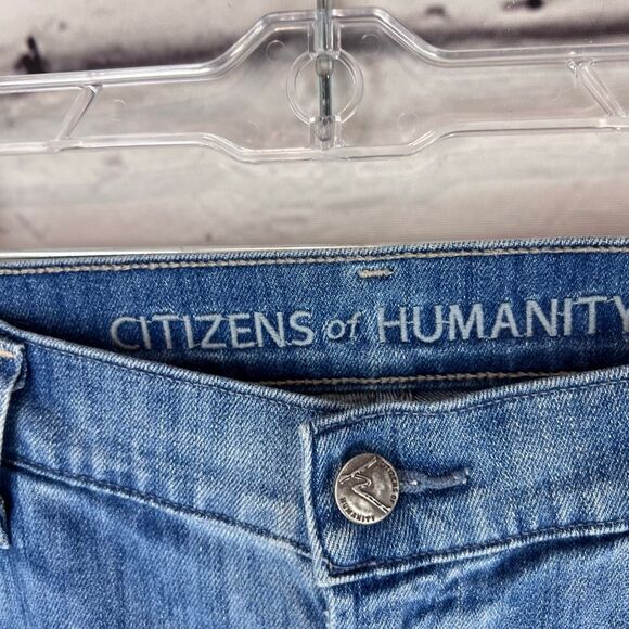Citizens of Humanity Dani Cropped straight Boyfriend Jeans Sz 29 - Picture 3 of 9
